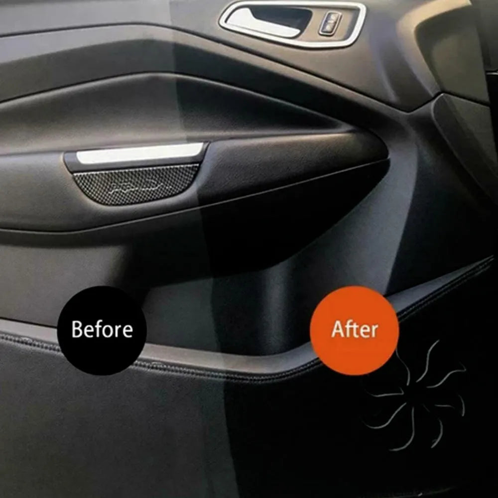 Plastic retreading agent for car interiors, 30ml and 100ml bottles, non-corrosive formula