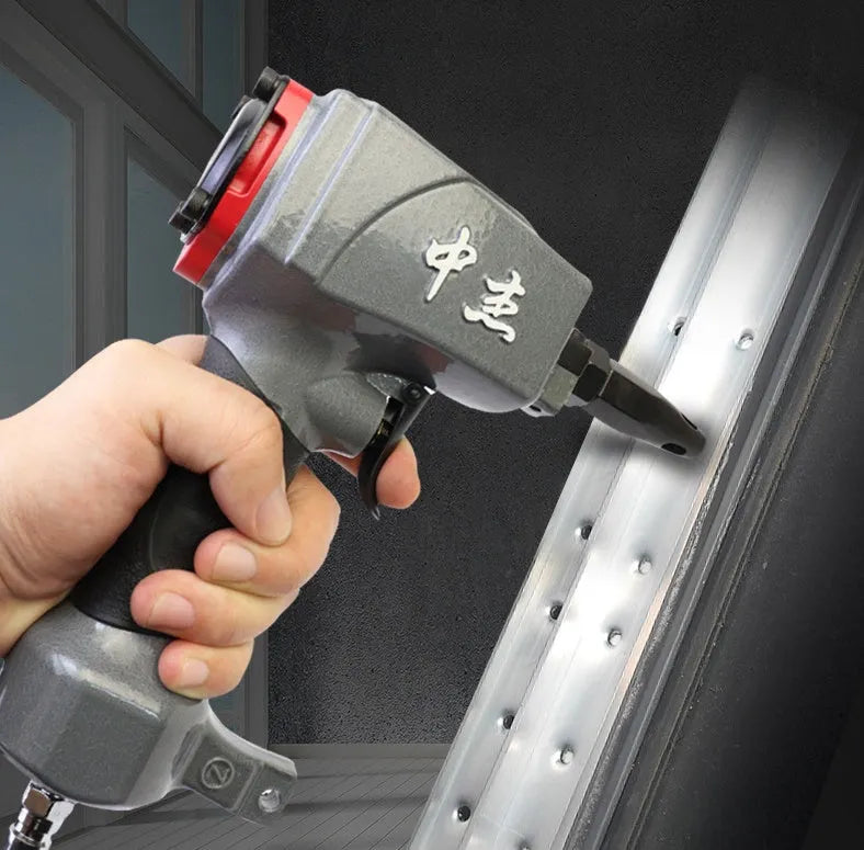 DK30 metal air-powered punching nail gun for fabric and riveted clothing.