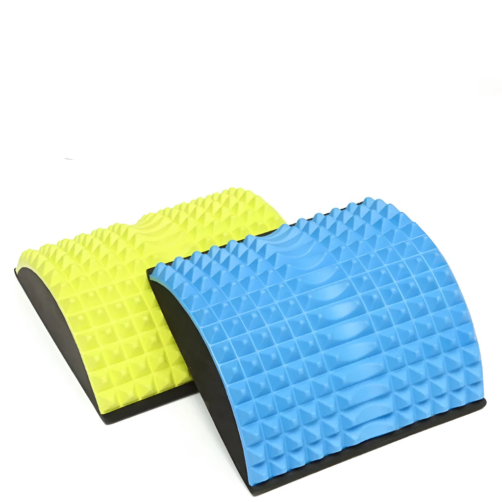 EVA fitness training pad 30x30x10cm in blue for waist and abdomen core exercises