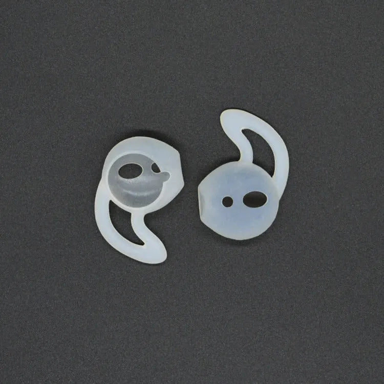 Silicone ear caps for AirPods in various colours showing left and right ear options
