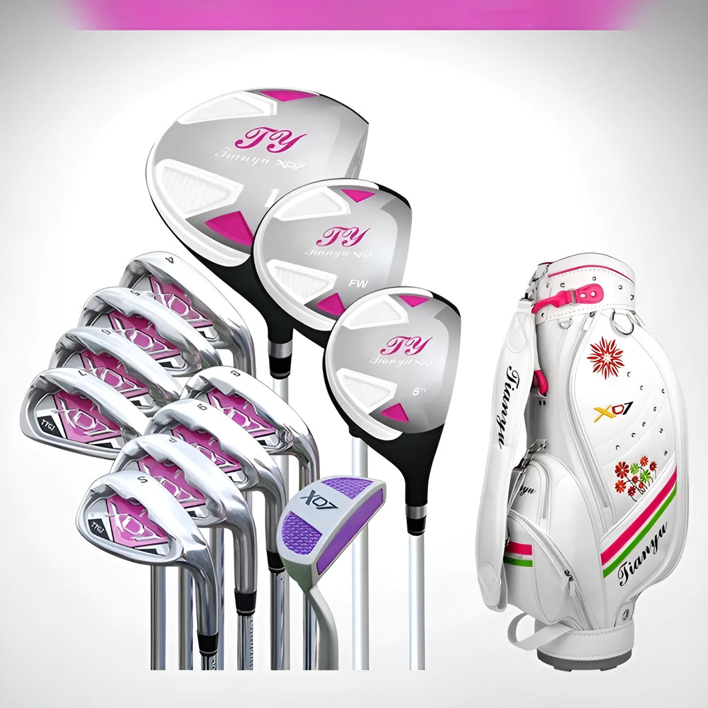 Genuine Goods golf club set with 12 clubs and ball bag for beginner practice