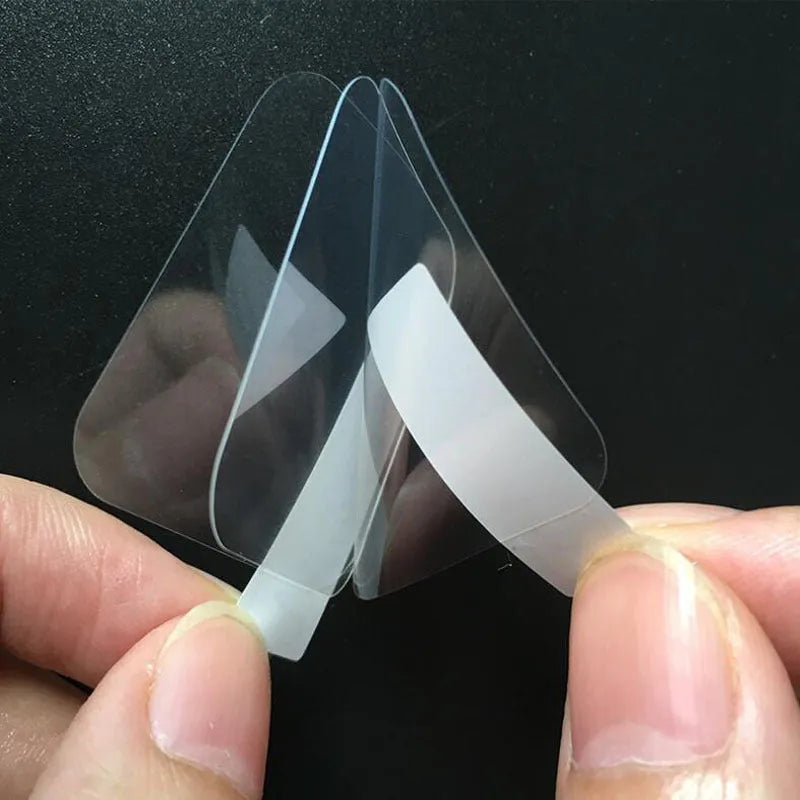 Transparent PET screen protector film for Ticwatch2 smartwatch with three pieces and matte finish