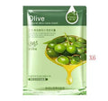 Aloe Vera Body Care Moisturizing Mask 30g white sheet face mask from Han Han Mask Series