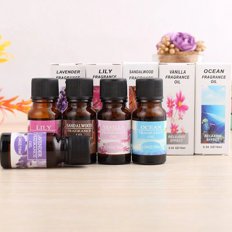 Aromatherapy essential oil 10ml bottle with lavender scent for humidifier use