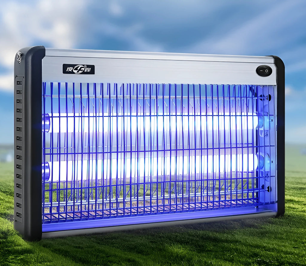 Electric mosquito killing lamp with UV light for indoor fly and mosquito control in homes and restaurants