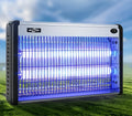 Electric mosquito killing lamp with UV light for indoor fly and mosquito control in homes and restaurants