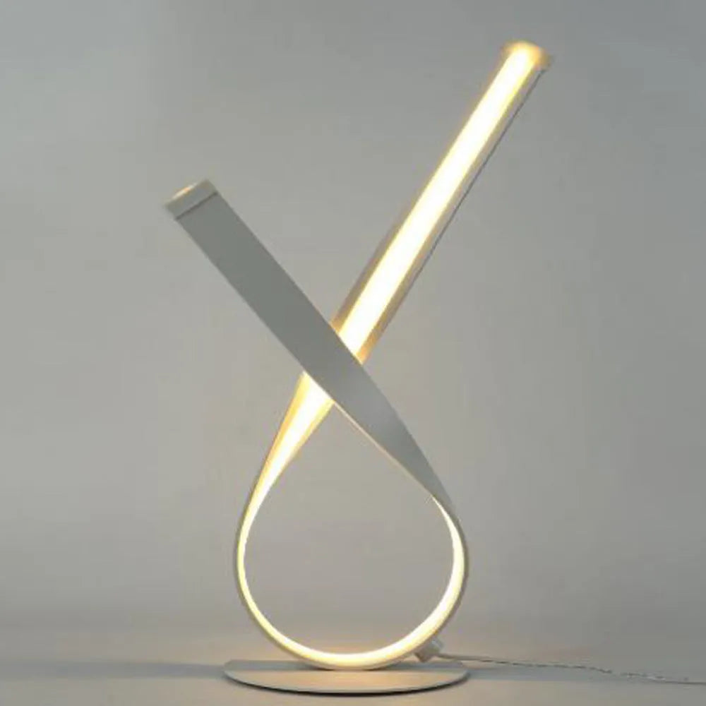 Creative remote control lamp with 12W LED, aluminium iron and silica gel build, 45cm height, remote and three colour options