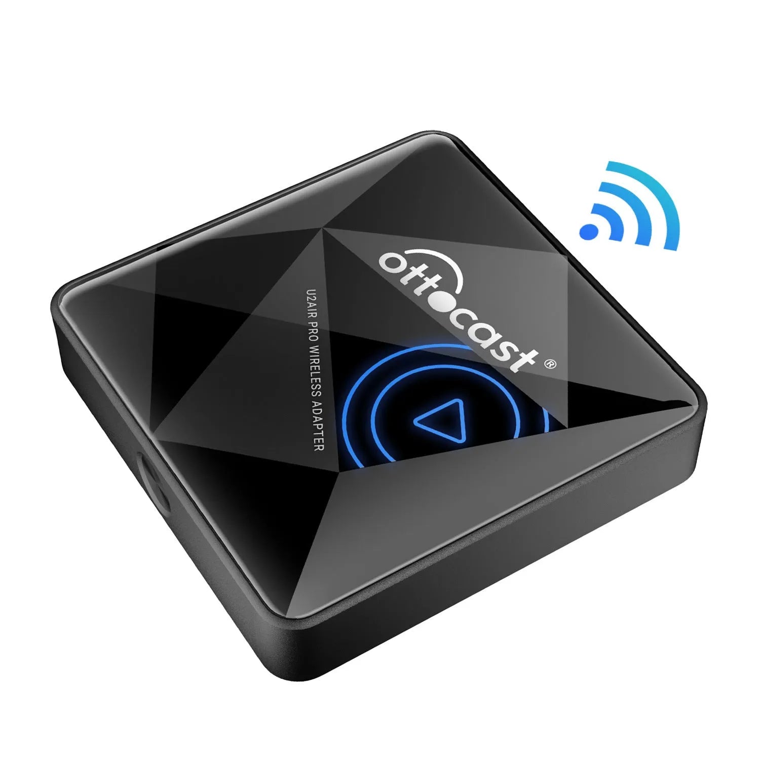 Wireless car Bluetooth AIBOX black box measuring 59mm with Type-C connector for vehicle audio conversion