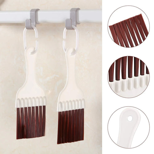 Stainless steel air conditioner fin comb cleaning brush and metal fin comb tool set