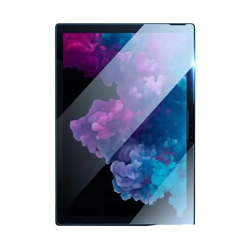 Tempered glass screen protector for Microsoft Surface models with HD straight edge cut