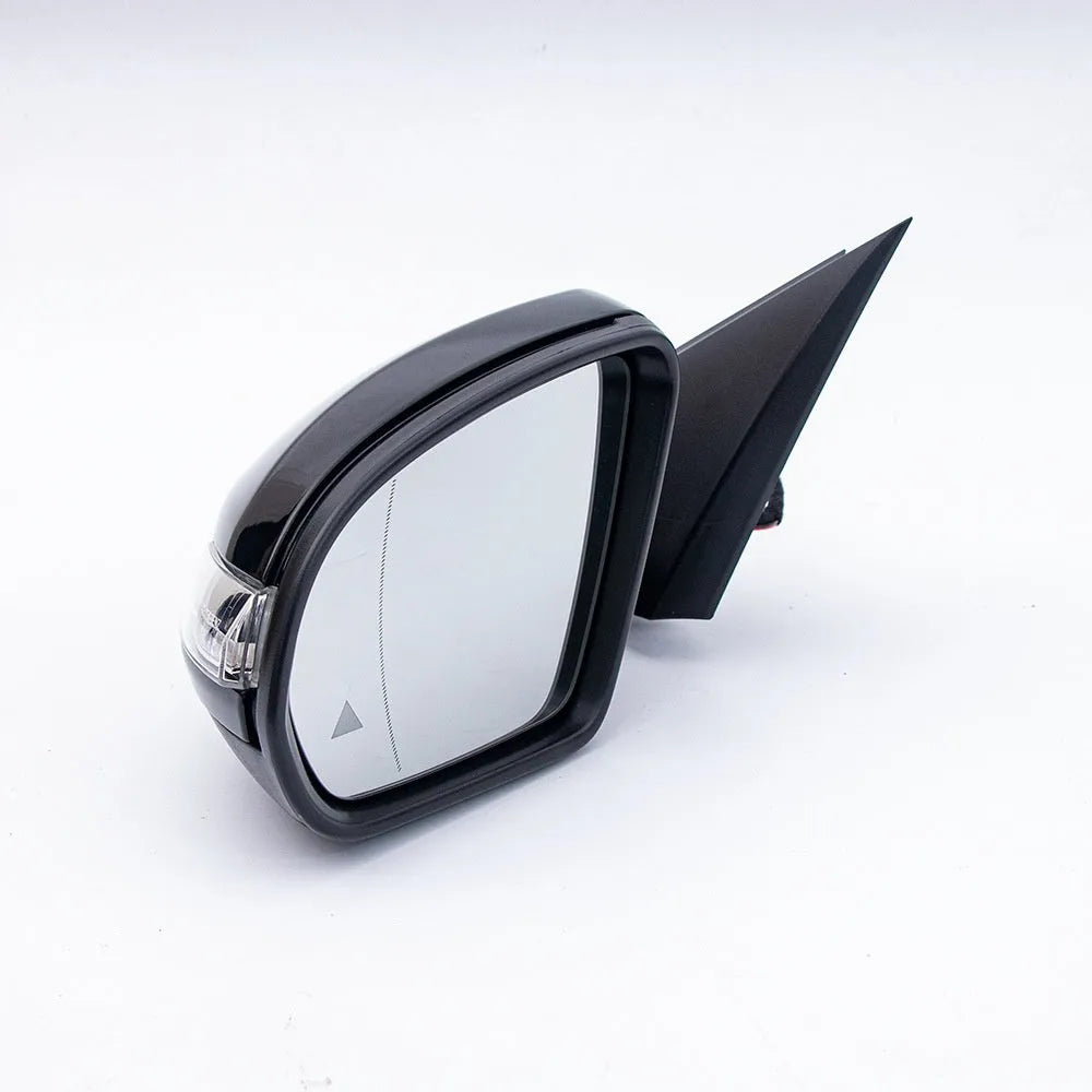 Mercedes W205 C-Class rearview mirror assembly replacement reflector in ABS plastic