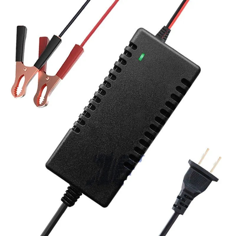 12V3A lead acid battery charger for motorcycle car and EV battery charging