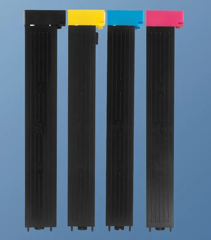 MND Powder Box toner cartridge set for Kyocera Taskalfa printers with black and colour cartridges