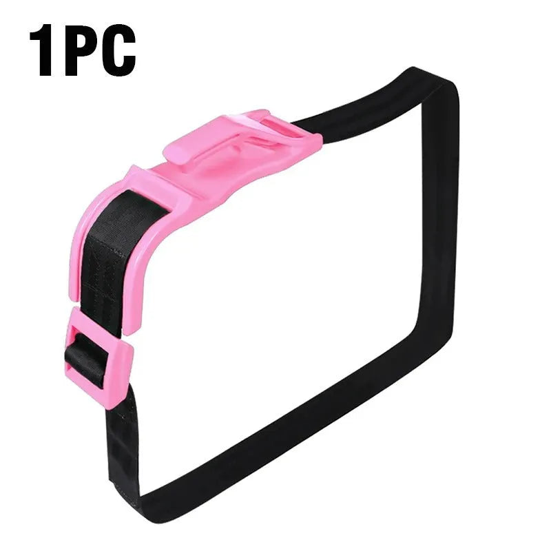 Pregnant women car seat belt safety buckle device showing adjustable 1.82 metre length and curved design