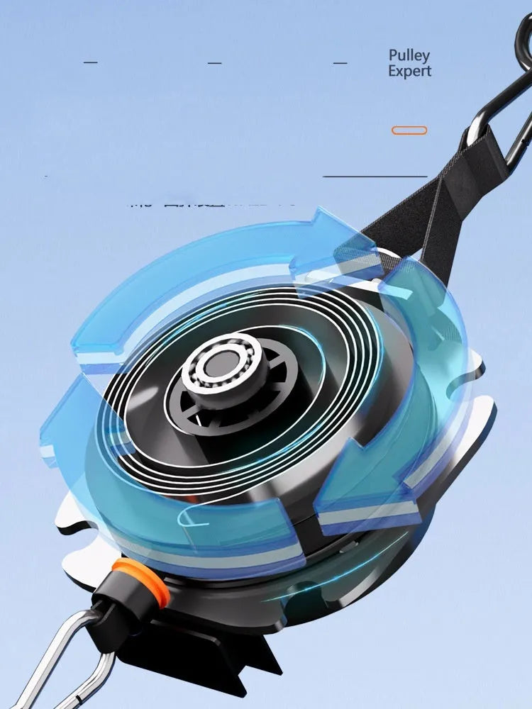 Multifunctional chest expander dumbbell rowing machine with adjustable resistance
