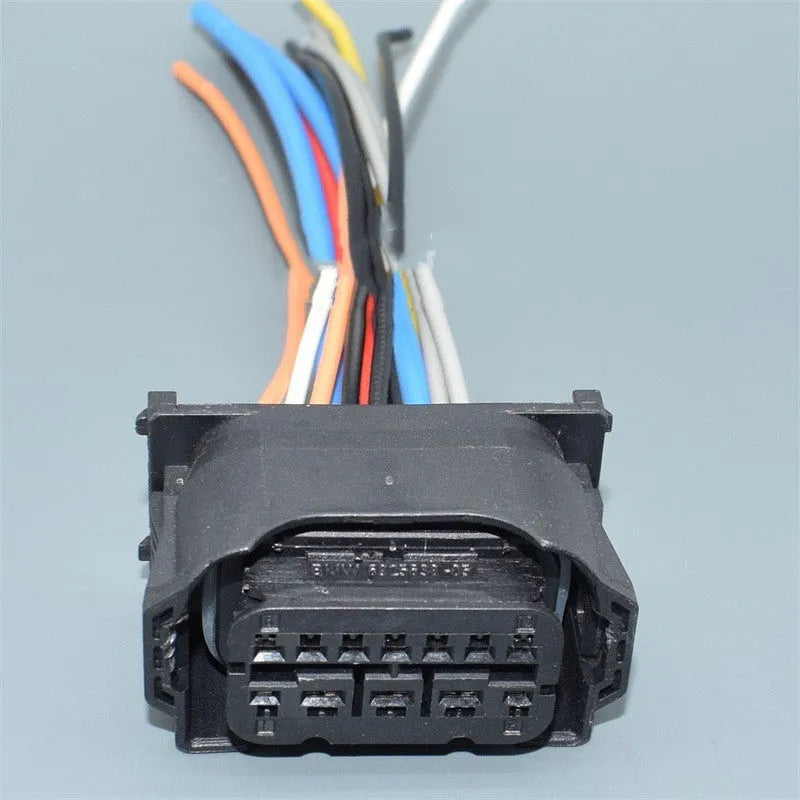 Black BMW headlight line speed plug connector part DJ7121W for X1 E90 E92 models