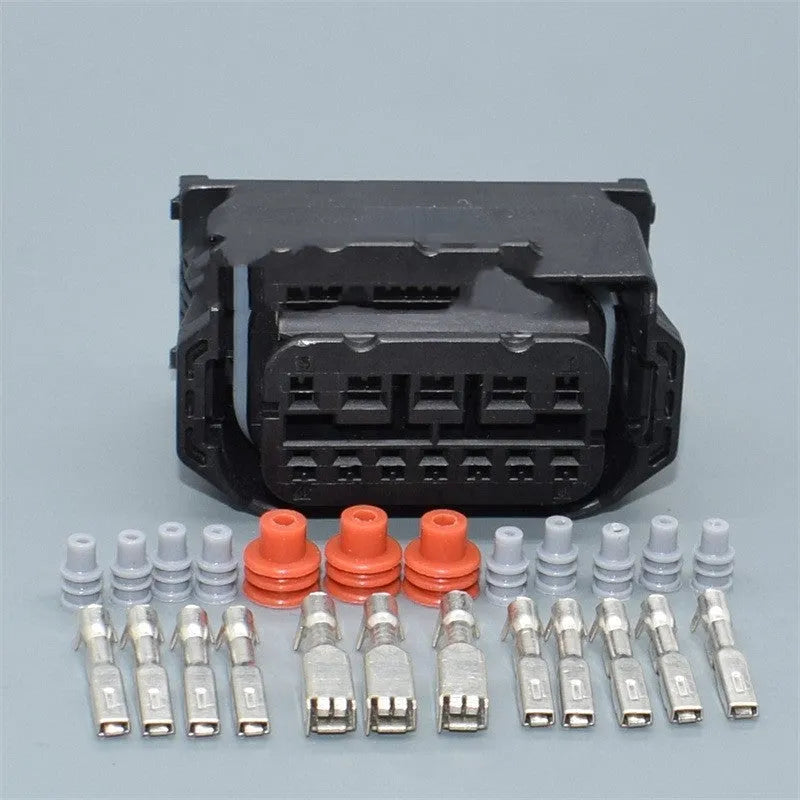 Black BMW headlight line speed plug connector part DJ7121W for X1 E90 E92 models