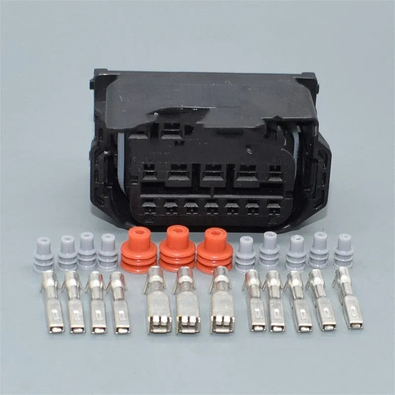 Black BMW headlight line speed plug connector part DJ7121W for X1 E90 E92 models