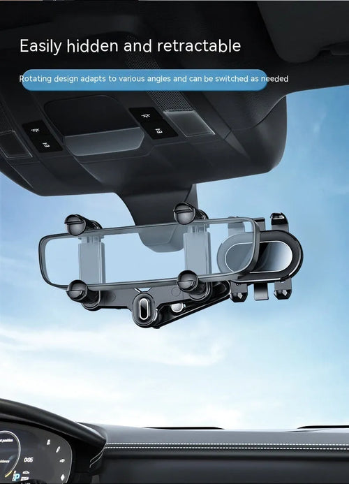 ABS plastic universal rear view mirror mounting bracket for cars