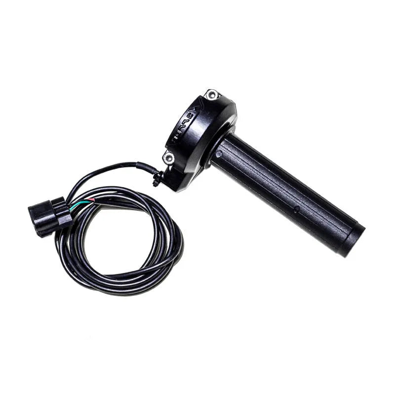 Black stainless steel electronic throttle handle lever for control systems