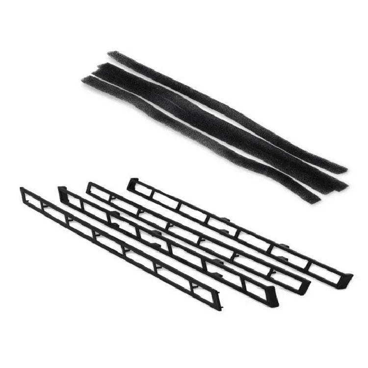 PS4 Slim dustproof net and dust plug suit in ABS, 5.8x1.5x29.3cm host dust cover set