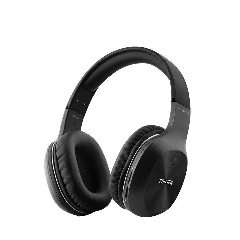 Bluetooth sports headset with ear hooks in black, red, or white colour options