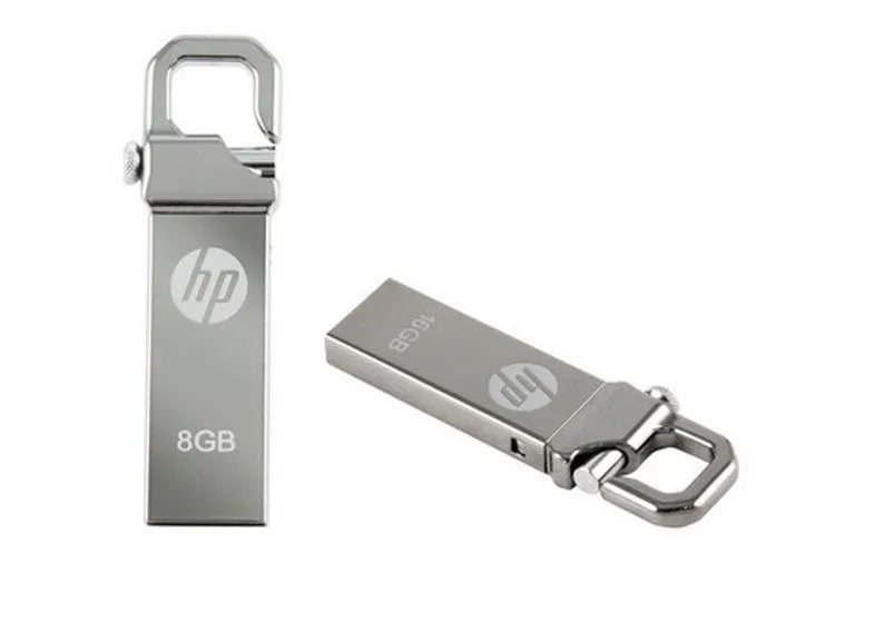 Metal business USB flash drive with custom corporate logo, 48.6mm x 15.8mm x 5.0mm, 11.5g, available in 4GB to 64GB