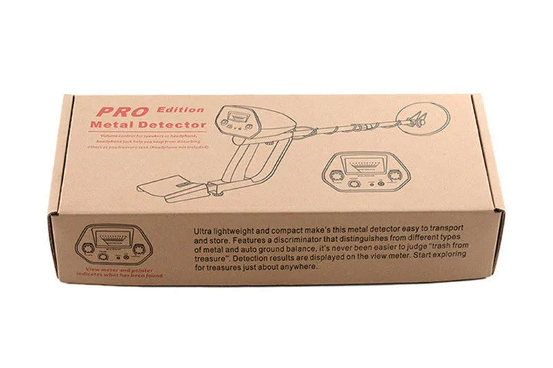 Underground metal detector for beginners with audible alarm and 1 metre detection range