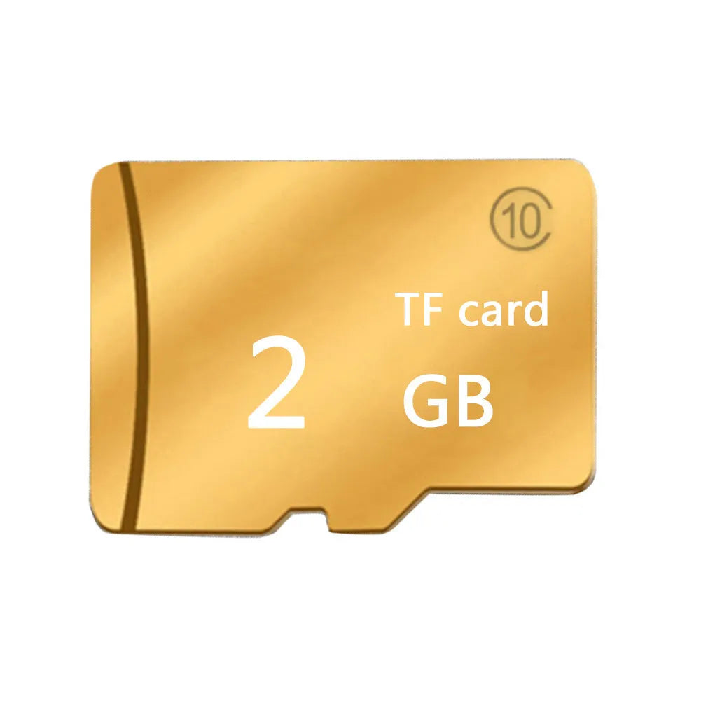M Series Class 4 SD memory card recorder in gold colour with 128GB capacity label