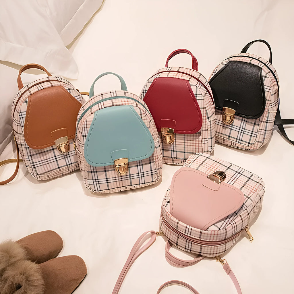 A one shoulder diagonal phone bag made from PU leather, shown in one of five colour options.