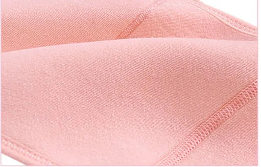Cotton pre-pregnancy support belt in pink colour, length 155cm, for stomach lift and waist support