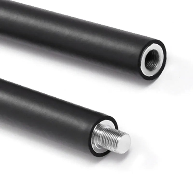 Pilates stick with central bearing ring for resistance bands, EVA sponge grip, 980mm or 1000mm length options