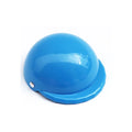Plastic dog motorcycle cap helmet in solid colour with three size options for different dog breeds