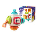 Animal busy ball plastic sensory toy for children with colour box packaging