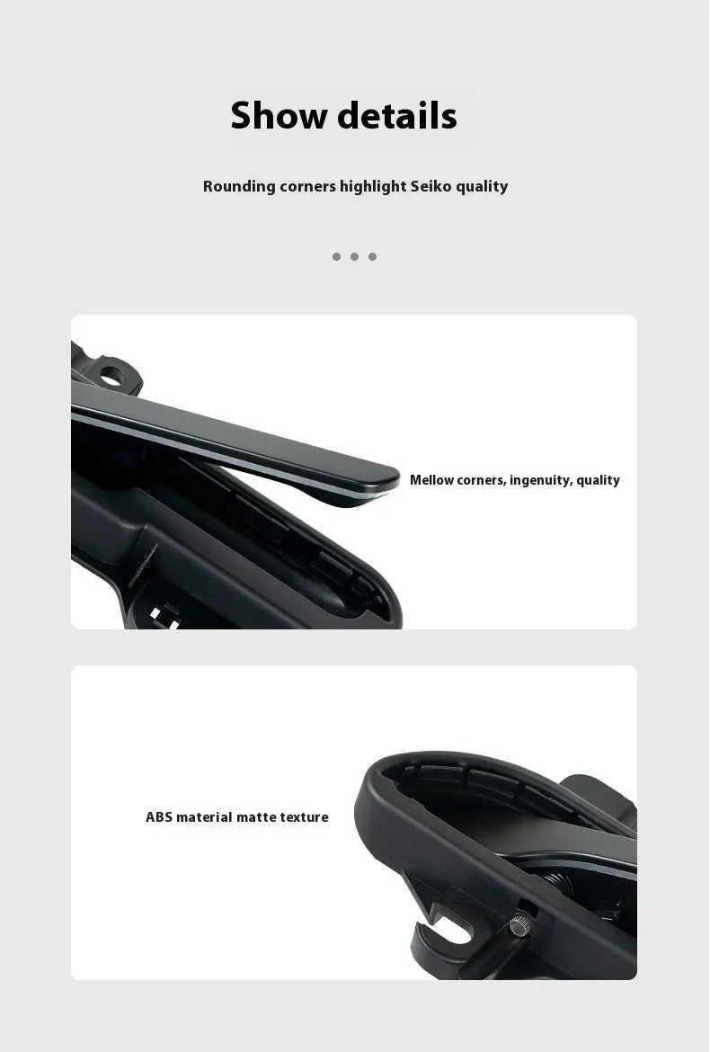 Black alloy car door handle modification set for Tesla Model Y and Model 3, including 2024 renewal model