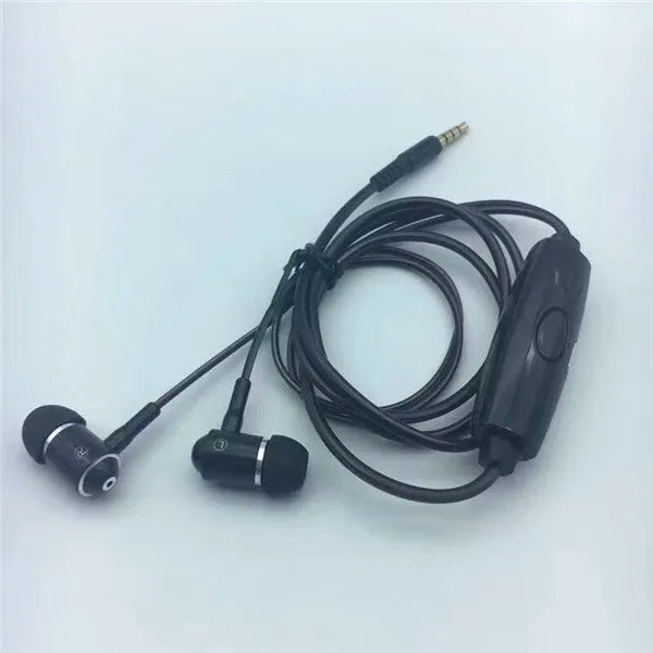 Blue Magic Light LED earphones with glowing cable connected to a phone showing rhythm-sync light effects.