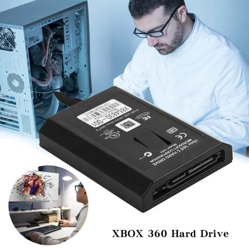 120GB internal hard drive for Xbox 360 E and Xbox 360 Slim consoles