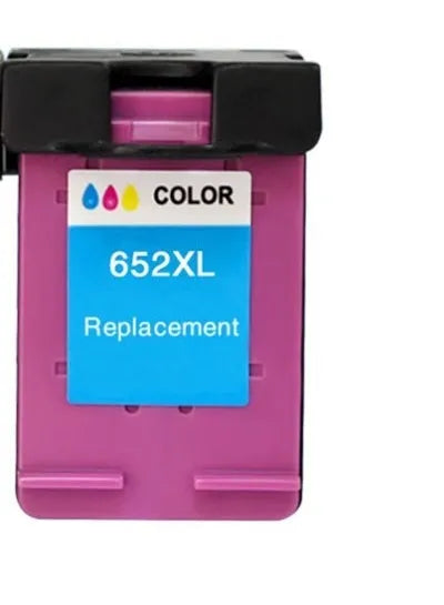 Refillable black and colour ink cartridge for HP Deskjet and Officejet printers.