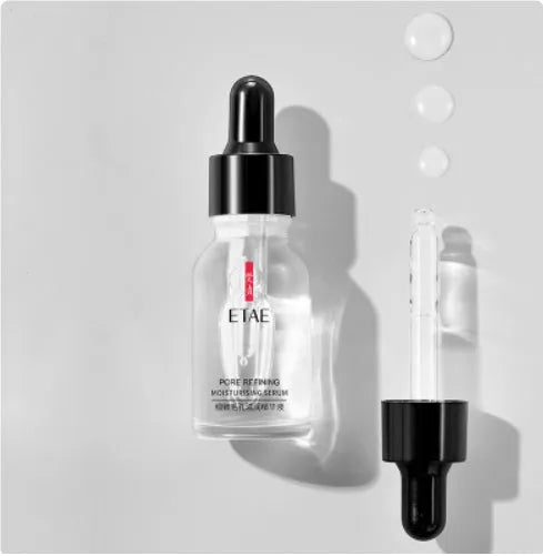 15ml facial serum bottle with hydrating pore minimising formula for universal skin
