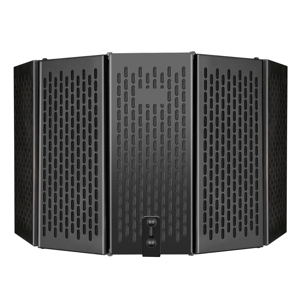 Microphone noise reduction screen YY-401 with external metal shell and internal sponge, Windshield colour