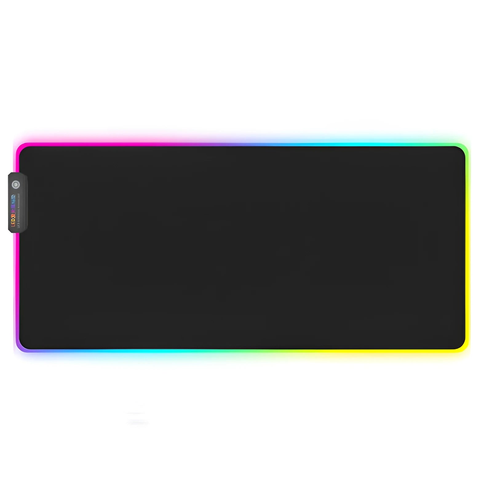 LED super large shiny mouse pad with 11 lighting modes and USB power