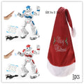 Blue remote control smart robot toy with gesture sensing and dance functions on a white background
