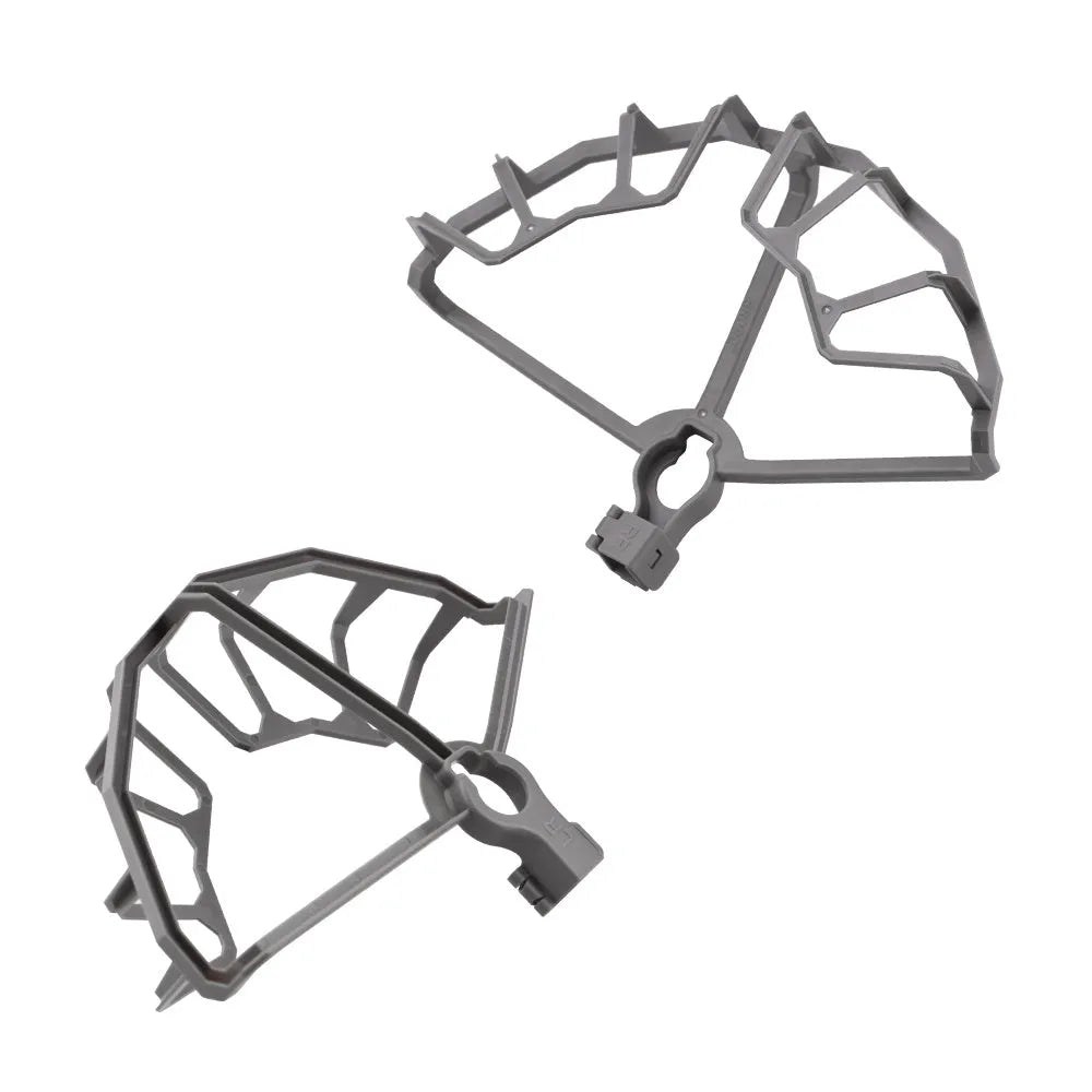Grey ABS plastic propeller guard for DJI Mavic Air 2 and Air 2S drones on a white background.