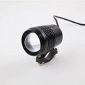 Super bright electric car headlight 15W 1200lm 6500K white light aluminium alloy housing black silver