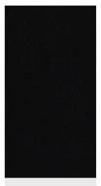 Pack of black matte finish blackout stickers for covering LED lights on air conditioning units and other electronics