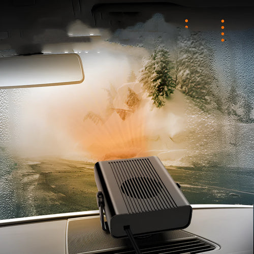 12V 24V high power car heater for front window windshield defogging 120W thermal switch ABS black