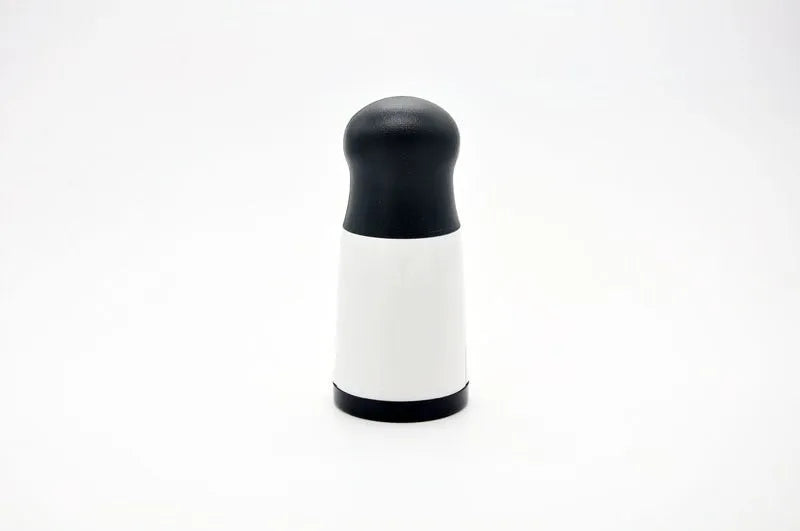 Stainless steel rotary cheese grater with 2 blades, black and white, 17 x 7.3cm handheld chocolate grinder