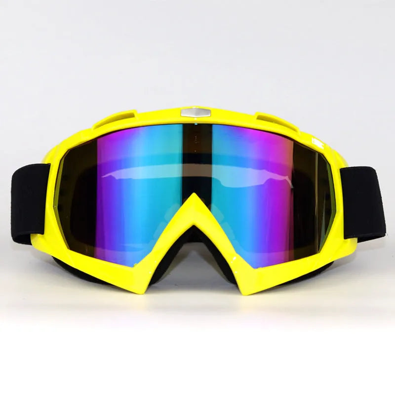 Equipment Vice cross-country ski goggles with black TPU full rim frame and clear lens