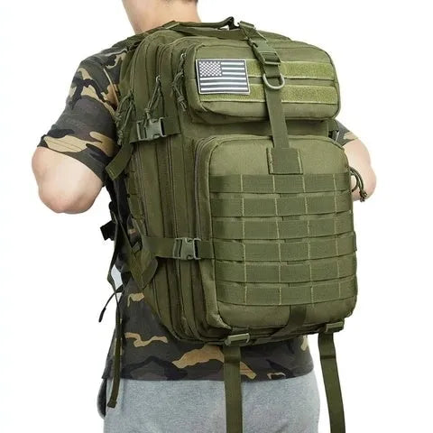 40L waterproof Oxford backpack in ACU Digital colour, 48x28x28 cm, 800D fabric