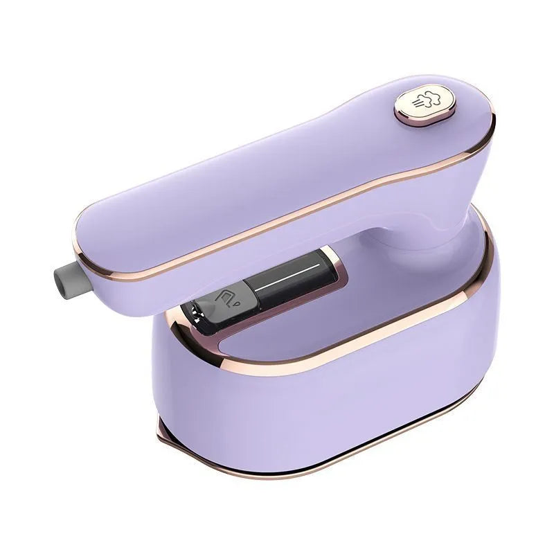 Home Fashion rotating steam hanging iron in light purple with vertical steam action